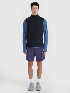 Pánske bežecké tričko bez rukávov 4F 4FWSS25TVJAM248-20S