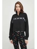 Dámske pyžamo s potlačou YI80001 čierne - DKNY