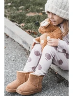 Dziecięce Ocieplane Botki Śniegowce Camel Gooby