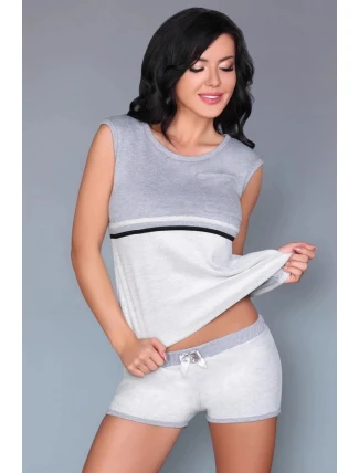 Dámske pyžamo Wendi sivé - LivCo Corsetti