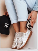 Dámske športové tenisky SNIKARI silver FashionStreet ZY0645