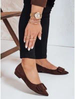 Dámske semišové baleríny FashionStreet ZY1053 Dámske semišové baleríny FashionStreet ZY1053