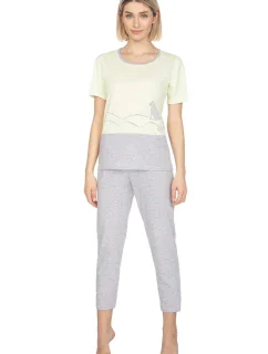 Dámske pyžamo 663 green plus - REGINA