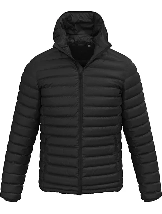 Stedman Lux Padded Jacket Pánska prešívaná bunda 05.5420 čierna opálová Stedman Lux Padded Jacket Pánska prešívaná bunda 05.5420 čierna opálová
