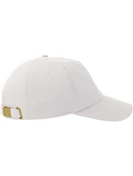 Atlantis Headwear Dad Hat-S Five – 5-panelová bejzbalová čiapka 33.0297 biela Atlantis Headwear Dad Hat-S Five – 5-panelová bejzbalová čiapka 33.0297 biela