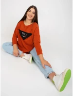 Blúzka VI BZ 2911.82P tmavo oranžová