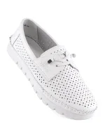 Dámske mokasíny 7872 WH White - VINCEZA