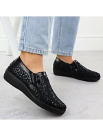 Dámske pohodlné čižmy Unisoft 8910 slip-on v maskáčoch
