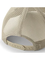 Beechfield B 646 6-panelová čiapka s šiltom „Urbanwear Trucker“ 53.0646 čierna