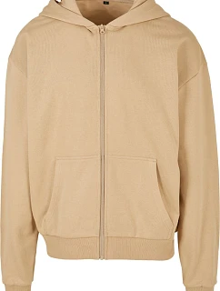 Build your Brand BY 192 Mikina s kapucňou z hrubej bavlny „Ultra Heavy“ 56.0192 union beige