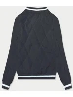 Dámska bunda bomber v grafitovej farbe (16M9070-92)