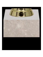 PODSTAVEC NA FIGÚRKY BIELY