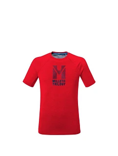 Pánske tričko MILLET Trilogy Icon Ts Ss M červené