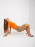 Dámske šortky BR SN 102 tmavo lila Dámske šortky BR SN 102 tmavo lila