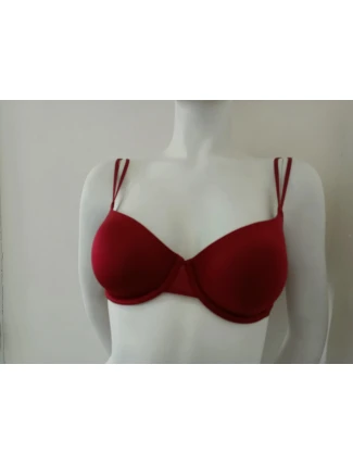 Dámska podprsenka UW0UW01185 bordová - Tommy Hilfiger Dámska podprsenka UW0UW01185 bordová - Tommy Hilfiger