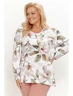3652 DÁMSKE DLHÉ PYŽAMO DENISA 2XL–4XL 3652 DÁMSKE DLHÉ PYŽAMO DENISA 2XL–4XL