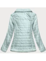 Bunda v šedomátové farbe s vysokým stojačikom (DL016)