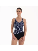 Style Praia Care jednodielne plavky 6311 schwarz/pool blue - Anita Care