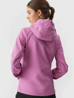 Kurtka Damska 4F Softshell Membrana 5000 4F 4FWAW24TSOFF285-54S Różowa