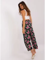 Nohavice D73770R62237B black green