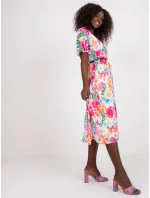 Šaty DHJ SK 13162.92 svetlo béžová