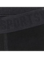 Chlapčenské boxerky 4F M061 3ks tmavočierne 4FJWAW25UBXSM061 20S