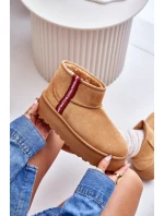 Śniegowce Damskie Na Platformie Ocieplane Camel Lomessa