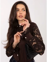 MI KS košeľa C229.16P tmavohnedá MI KS košeľa C229.16P tmavohnedá