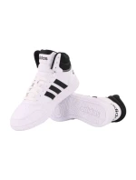 Pánska športová obuv Hoops 3.0 Mid M GW3019 White with Black - Adidas