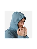 Pánska mikina ROSSIGNOL Mid Layer Thin Fz, modrá Pánska mikina ROSSIGNOL Mid Layer Thin Fz, modrá