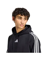 Pánska mikina adidas Essentials 3-Stripes Fleece Hoodie, čierna, KY6602 Pánska mikina adidas Essentials 3-Stripes Fleece Hoodie, čierna, KY6602