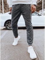FashionStreet pánske svetlosivé tepláky UX4284