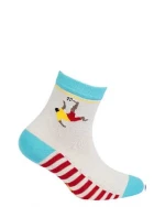 Chlapčenské vzorované ponožky Wola U24.P01;W24.P01 21-26 Chlapčenské vzorované ponožky Wola U24.P01;W24.P01 21-26