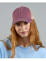 Atlantis Headwear Teon 6-panelová čiapka Vintage Trucker 33.0303 tmavomodrá/khaki Atlantis Headwear Teon 6-panelová čiapka Vintage Trucker 33.0303 tmavomodrá/khaki