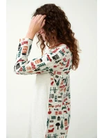 Vamp - Dámska nočná košeľa s potlačou 21654 - Vamp