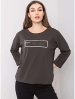 Blúzka RV BZ 6222.18 tmavá khaki