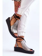 Model topánok na klinoch 181765 Krok v štýle