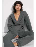 Prešívané nohavice Cozy Comfort 01 - DARK GREY MELANGE - TRIUMPH DARK GREY MELANGE - TRIUMPH