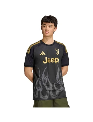 Pánske tričko adidas Juventus 26/27 Third Jersey, čierne, KC2297 Pánske tričko adidas Juventus 26/27 Third Jersey, čierne, KC2297
