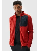 Polar Męski Ze Stójką Regular 4F 4FWAW24TFLEM250-70S Pomarańczowy