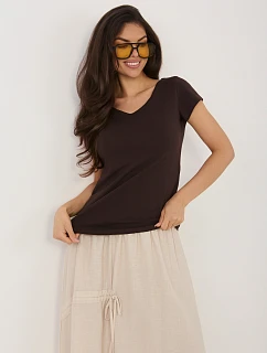 Blúzka RV BZ A1267.08 tmavohnedá