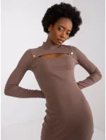 Šaty RV SK 7433.51 hnedá