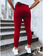 Dámske tepláky FITS burgundy UY0206