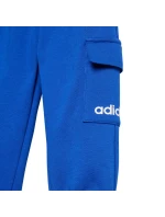 Detské tepláky adidas Essentials Joggers modré JE1381