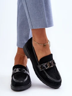 Zamszowe Mokasyny Damskie S.Barski HY350A