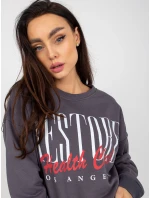 Mikina EM BL 7886.88 tmavo šedá