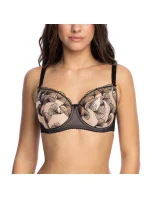 Dámska podprsenka Filipa 1130 Black with beige - Gaia Dámska podprsenka Filipa 1130 Black with beige - Gaia