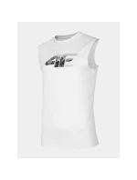 Pánske tričko bez rukávov 4F 4FWSS25TSLEM287-10S