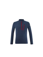 MILLET M Morpho Zip Ls Tričko námornícka modrá MILLET M Morpho Zip Ls Tričko námornícka modrá
