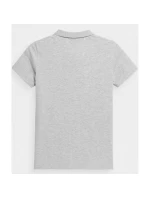 Dámske polo tričko W H4Z22TSD356CLEANLAY GRAYMELANGE - 4F Dámske polo tričko W H4Z22TSD356CLEANLAY GRAYMELANGE - 4F